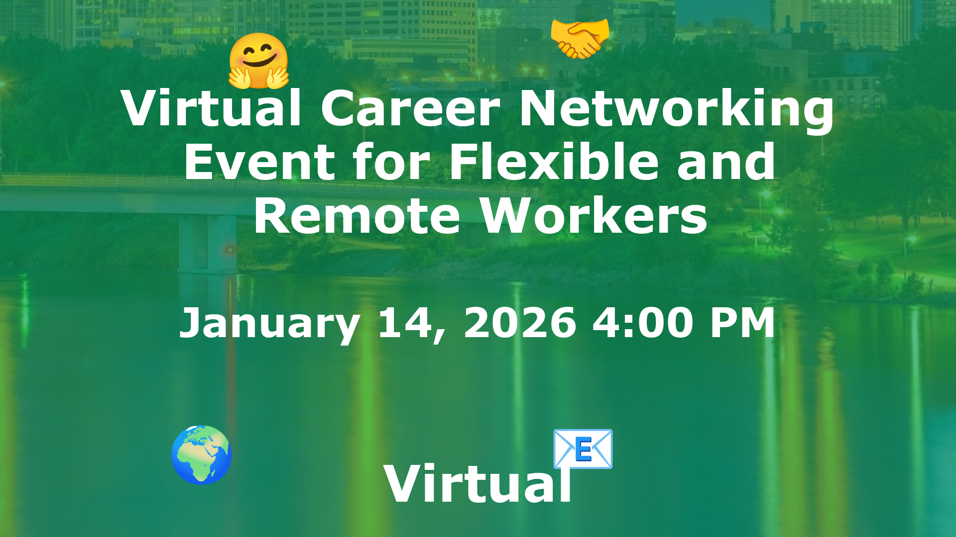 Virtual Career Networking Event for Flexible and Remote Workers event image